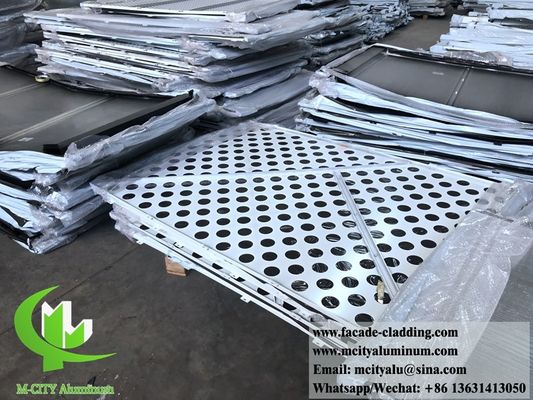 Buen precio Antióxido fachadas metálicas perforadas paneles de revestimiento de aluminio proveedor en China en línea