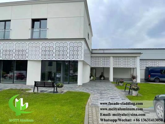 Buen precio Panel de Aluminio Cortado con Láser y Recubierto en Polvo con Colores RAL Personalizables y 3mm de Espesor para Revestimiento de Fachadas en línea