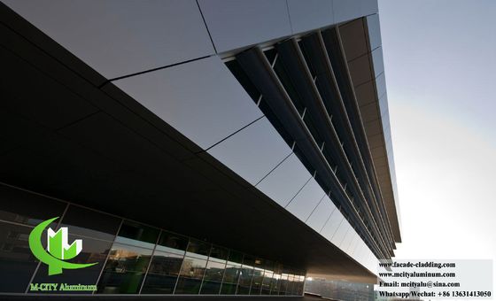 Buen precio Hoja de metal revestimiento de aluminio decoración de pared de fachada 3 mm de espesor PVDF revestimiento en línea